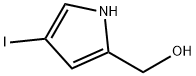 1H-Pyrrole-2-methanol, 4-iodo- Struktur