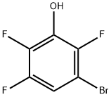 Phenol, 3-bromo-2,5,6-trifluoro- Struktur