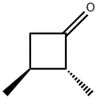 Cyclobutanone, 2,3-dimethyl-, trans- (8CI,9CI) Struktur