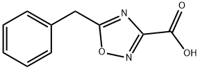 5-benzyl-1,2,4-oxadiazole-3-carboxylic Acid Struktur