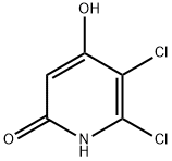 2(1H)-Pyridinone, 5,6-dichloro-4-hydroxy- Struktur