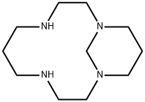 1,4,8,11-Tetraazabicyclo[9.3.1]pentadecane (9CI) Struktur