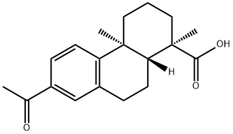 16-Nor-15-oxoabieta-8,11,13-trien-18-oic acid Struktur