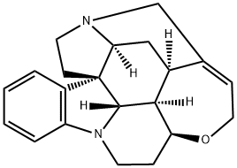 Strychnidine Struktur