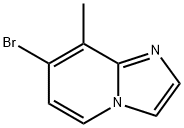 Imidazo[1,2-a]pyridine, 7-bromo-8-methyl- Struktur