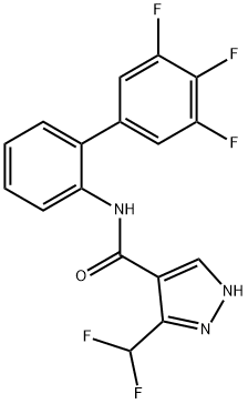 3-(Difluoromethyl)-N-(3'',4'',5''-trifluoro[1,1''-biphenyl]-2-yl)-1H-pyrazole-4-carboxamide|3-(Difluoromethyl)-N-(3'',4'',5''-trifluoro[1,1''-biphenyl]-2-yl)-1H-pyrazole-4-carboxamide