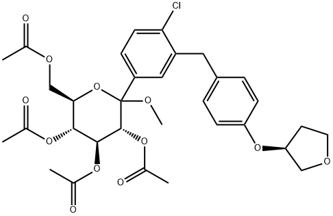 EMpagliflozin  iMpurity 10 Struktur