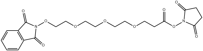 NHPI-PEG3-C2-NHS ester Struktur