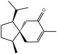 (+)-Acorenone B Struktur