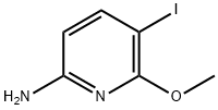 2-Pyridinamine, 5-iodo-6-methoxy- Struktur