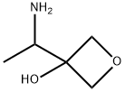 3-Oxetanol, 3-(1-aminoethyl)- Struktur