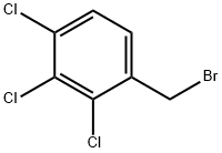 2,3,4-Trichlorobenzyl bromide Struktur