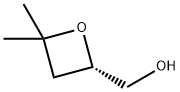 2-Oxetanemethanol, 4,4-dimethyl-, (2S)- Struktur