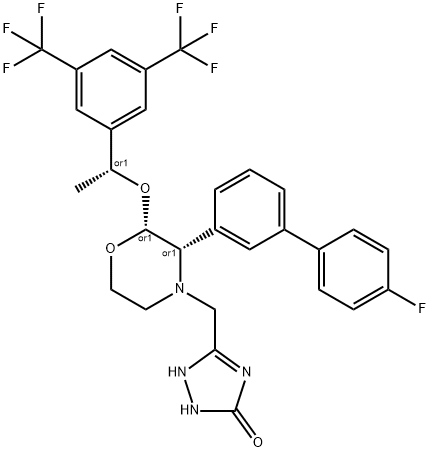 Aprepitant EP Impurity B Struktur