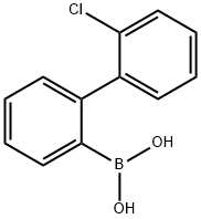 (2'-chloro-[1,1'-biphenyl]-2-yl)boronicacid Struktur