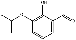 2-hydroxy-3-(propan-2-yloxy)benzaldehyde Struktur