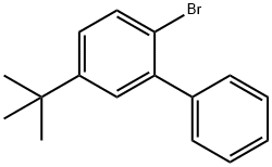 2-Bromo-5-(1,1-dimethylethyl)-1,1′-biphenyl Struktur