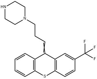 Flupentixol EP Impurity C DiHCl Struktur