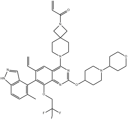 KRAS G12C inhibitor 13 Struktur