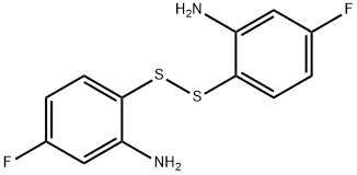 Benzenamine, 2,2'-dithiobis[5-fluoro- Struktur