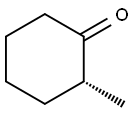 Cyclohexanone, 2-methyl-, (2R)- Struktur