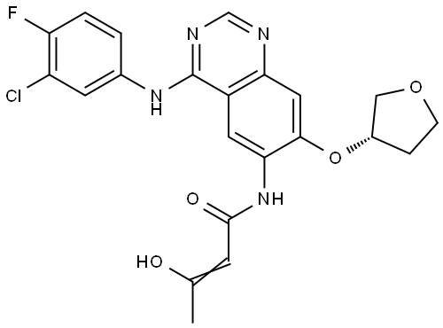 Afatinib Impurity 18 Struktur