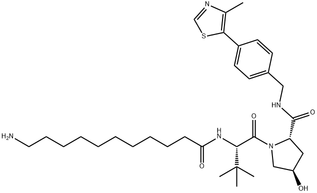 VH032-C10-NH2 Struktur