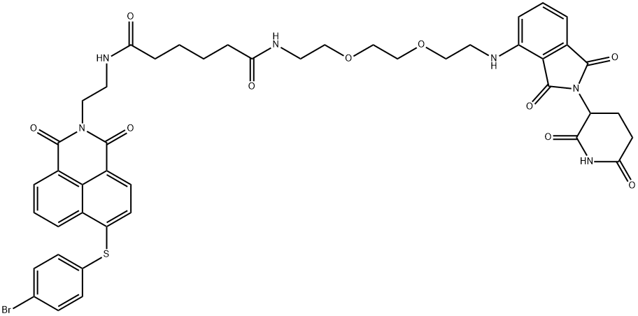 PROTAC Bcl2 degrader-1 Struktur