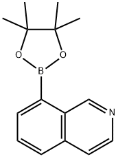 Isoquinonline-8-boronic acid picol ester Struktur