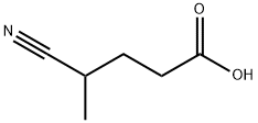 Pentanoic acid, 4-cyano- Struktur