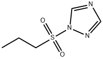 1H-1,2,4-Triazole, 1-(propylsulfonyl)- Struktur