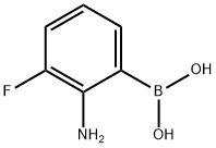 Boronic acid, B-(2-amino-3-fluorophenyl)- Struktur