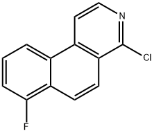 4-CHLORO-7-FLUOROBENZO[F]ISOQUINOLINE 結(jié)構(gòu)式