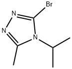 4H-1,2,4-Triazole, 3-bromo-5-methyl-4-(1-methylethyl)- Struktur