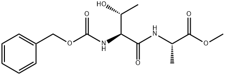 Cbz-L-Thr-L-Ala-OMe Struktur