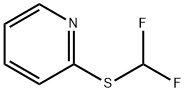 Pyridine, 2-[(difluoromethyl)thio]- Struktur