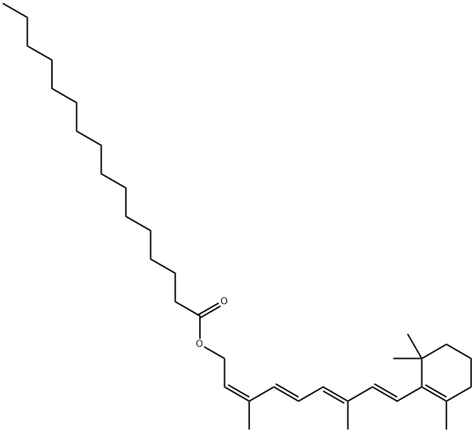 13-Cis Vitamin A Palmitate Struktur