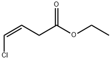 3-Butenoic acid, 4-chloro-, ethyl ester, (Z)- (8CI) Struktur