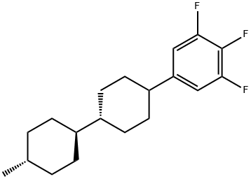 TRANS-5-[TRANS-4'-(4''-ALKYLCYCLOHEXYL)CYCLOHEXYL]-1,2,3-TRIFLUOROBENZENE Struktur