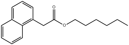 1-Naphthaleneacetic acid hexyl ester Struktur