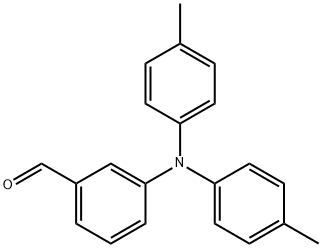 Benzaldehyde, 3-[bis(4-methylphenyl)amino]- Struktur