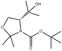 3-Oxazolidinecarboxylic acid, 4-(1-hydroxy-1-methylethyl)-2,2-dimethyl-, 1,1-dimethylethyl ester, (4R)-