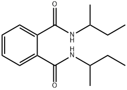 1-N,2-N-di(butan-2-yl)benzene-1,2-dicarboxamide Struktur