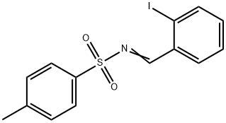 (NE)-N-[(2-iodophenyl)methylidene]-4-methylbenzenesulfonamide Struktur