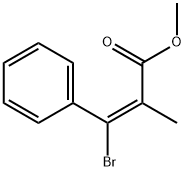 (E)-Methyl 3-bromo-2-methyl-3-phe nylacrylate, 33105-11-2, 結(jié)構(gòu)式