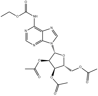 N-(Ethoxycarbonyl)-adenosine Struktur