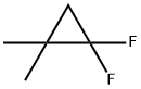 Cyclopropane, 1,1-difluoro-2,2-dimethyl- Struktur