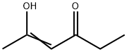 4-Hexen-3-one, 5-hydroxy- Struktur