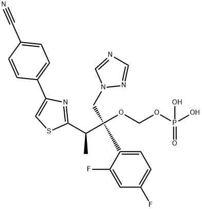 Fosravuconazole Struktur