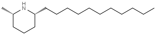 (2R,6S)-Isosolenopsine A Struktur